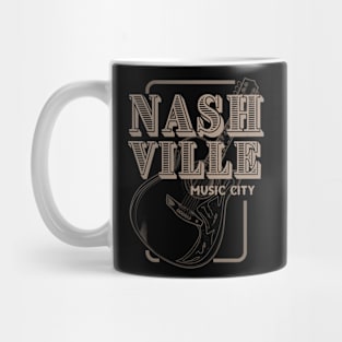 Nashville, Music City Mug